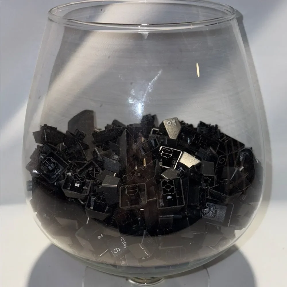 Dell Black Keyboard Keycaps